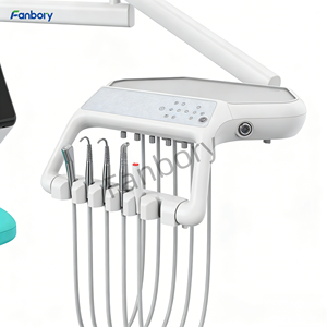 Poltrona Odontoiatrica F08DC-AS3 - Bianca con Sputacchiera in Ceramica Certificata CE, Garanzia di 1 Anno - Product Image 4