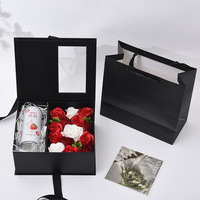 Boîte cadeau transparente en PVC pour la Saint-Valentin, boîte cadeau pour fleurs, boîte cadeau pour parfum, vente en gros
