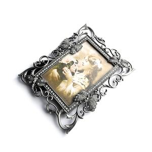 Cadre photo rectangulaire en métal à sublimation, motif papillon, libellule, fleur et vigne, haute qualité, vente en gros - Product Image 5