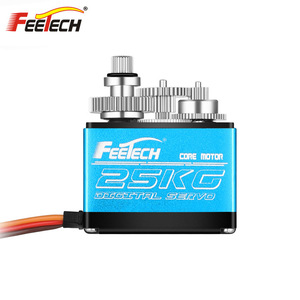 เซอร์โวมอเตอร์ดิจิตอล FEETECH FT5325M 25 กก. 180 องศา ° , เกียร์โลหะสำหรับรถตีนตะขาบ RC และเครื่องบินรุ่น K127 - Product Image 2
