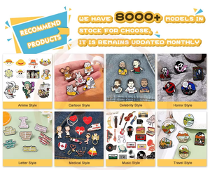 Manufacturer Factory Custom Logo Cute Cartoon Soft Enamel Lapel <b>Pin</b> Zinc Alloy <b>Badge</b> Metal Enamel <b>Pin</b> Brooches - Product Image 5