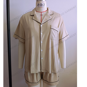 Conjunto de Pijama de Bambú Personalizado de Fábrica, Ropa de Estar de Rayón Suave Modal, Ropa de Dormir para Mujer, Conjunto de Pijama Modal para Mujer - Product Image 4