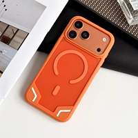 Étui de téléphone magnétique Armor, coque de protection en PC et TPU givrée, antichoc, translucide, pour iPhone 18 Pro Max