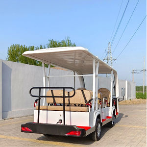 Autobús Turístico con Capacidad para 11 Pasajeros, Mini Vehículo Abierto con Batería de Plomo-Ácido para Recorridos Turísticos en Villas y Resorts, en Oferta - Product Image 3