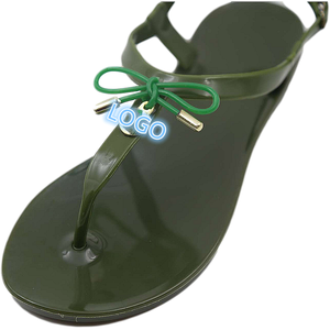 <span class=keywords><strong>Sandales</strong></span> de randonnée d'été pour femmes chaussures de gelée de semelle intérieure plates portables en PVC/EVA <span class=keywords><strong>sandales</strong></span> d'extérieur antidérapantes pour l'hiver - Product Image 1