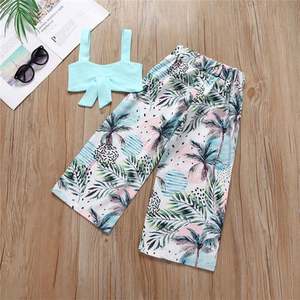 Importaciones Chinas al por Mayor, Conjuntos de Ropa de Verano para Niños, Estilo Europeo, 2 Piezas, OEM - Product Image 6