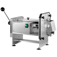 Hete elektrische snijmachine voor groenten en fruit