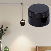 Crochet de suspension en laiton pour suspension de lampe, organisateur de câbles doré, pince de fixation pour cordon, support de suspension pour lustre, crochets de plafond