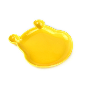 Platos infantiles bonitos, platos de cerámica con diseño de oso de dibujos animados, platos para pasteles y postres, platos para el té de la tarde, Navidad - Product Image 2