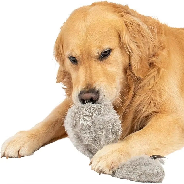 Factory Cat and Dog Sound Interactive Plush Toy Anti-Demolition Home Companion for Pets Relieve Boredom with Speakers Product