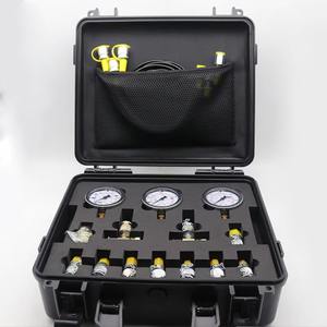 ชุดทดสอบแรงดันไฮดรอลิกคุณภาพสูง ชุดเกจวัดแรงดันไฮดรอลิก เกจวัดแรงดันสำหรับรถขุด - Product Image 2