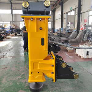 פטיש הידראולי להתקנת עמודי גדר וקידוח בטון, אספלט ומחצבות, קומפקטי ומתאים להריסה, עבור מחפרים במשקל 4-7 טון. - Product Image 3