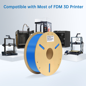 แท่งพลาสติกสีน้ำเงิน PLA -F 1KG การพิมพ์3D น้ำหนักสุทธิ1KG 1.75mm แท่งพลาสติกสีฟ้าความยาว330M - Product Image 5