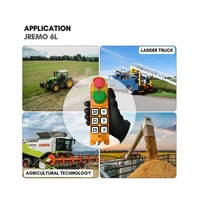 Remote Kontrol Radio Industri dengan Potensiometer untuk Truk Tangga dan Pertanian Cerdas, AC/DC, JEICO JREMO 6L Buatan Korea JEICO