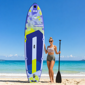 Planche de surf gonflable en matériau Drop Stitch pour les <span class=keywords><strong>vacances</strong></span> d'été, idéale pour les activités aquatiques - Vente en gros usine - Product Image 1