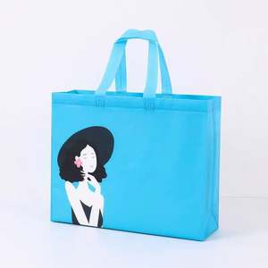 Sacs de courses et sacs d'épicerie pliables en tissu non tissé imprimés personnalisables - Product Image 5