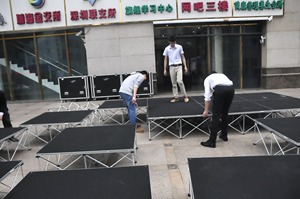 แพลตฟอร์มสำหรับเวทีแบบพกพา/เวทีน้ำหนักเบา/แพลตฟอร์มศูนย์กลางการค้าโลก - Product Image 3