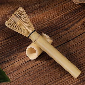<span class=keywords><strong>Fouet</strong></span> <span class=keywords><strong>à</strong></span> <span class=keywords><strong>matcha</strong></span> BENUO personnalisé fait main <span class=keywords><strong>à</strong></span> long manche <span class=keywords><strong>en</strong></span> <span class=keywords><strong>bambou</strong></span> avec logo et autocollant japonais - Product Image 1