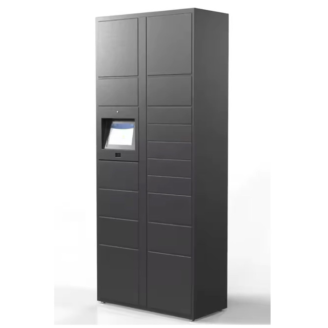 Electronic Smart Parcel Delivery Steel Locker System with Electronic Lock Assembled Design Durable Storage for Luggage & Phone