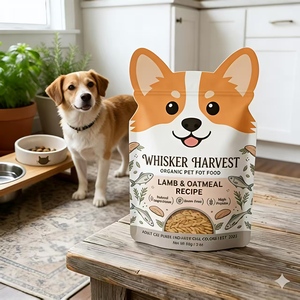 Sacs d'emballage pour aliments pour animaux de compagnie en forme d'animaux mignons, sachets personnalisables de qualité alimentaire pour friandises et aliments humides pour chiens/chats - Product Image 2