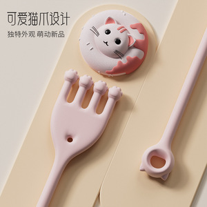 อุปกรณ์ฝึกนิ้วเท้า TPE เครื่องเสริมความแข็งแรงของอุ้งเท้า อุปกรณ์ออกกำลังกายแบบพกพาสำหรับการเต้นและการยืดขา - Product Image 3