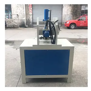 Machine de découpe de tuyaux en acier, machine hydraulique automatique à tête unique 45 degrés
