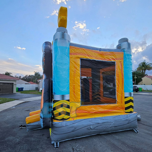 Bên cho thuê thương mại lâu đài <span class=keywords><strong>bouncy</strong></span> lớn Robot trả lại nhà lâu đài kết hợp với <span class=keywords><strong>slide</strong></span> và hồ bơi - Product Image 5