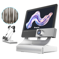 Analyseur numérique de visage par IA, scanner capillaire et cutané, machine d'analyse du cuir chevelu