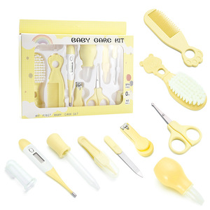 Kit de Soins et d'Hygiène Bébé 13-en-1 : Ensemble Essentiel pour Nouveau-né avec Brosse à Dents, Cure-Oreille, Thermomètre, Coupe-Ongles et Lime à Ongles - Product Image 2