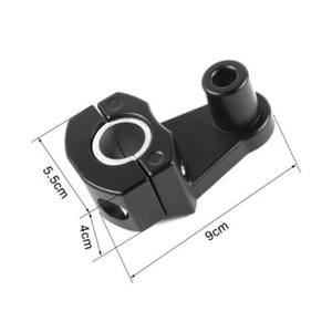 Elevadores de abrazadera de manillar 2 "Raise Black <span class=keywords><strong>7</strong></span>/8" o 1 1/8 "Montaje de manillar a abrazadera de vástago de <span class=keywords><strong>7</strong></span>/8" para Kawasaki BMW Ducati <span class=keywords><strong>Honda</strong></span> Yamaha - Product Image 6