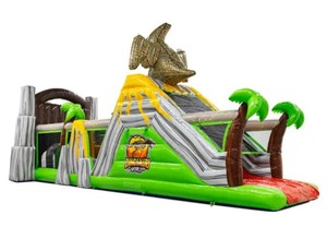 Nuevo diseño de carrera de obstáculos inflable al aire libre y casa de rebote impresionante castillo inflable a la venta - Product Image 6