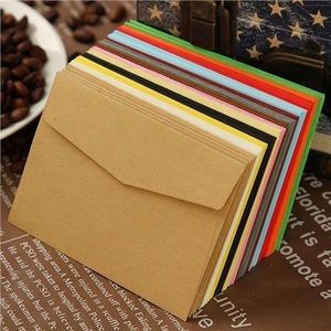 Wholesale Custom Gift <strong>Envelopes</strong> for Invitations and Cards Ordinary Paper Colorful Designs Mix <strong>Sizes</strong> UV/Digital Printing - Product Image 1