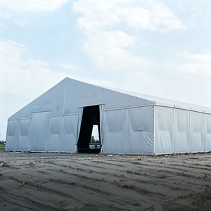 Estructura de refugio para exposiciones y logística temporal, de gran escala, fabricada en aleación de aluminio para la construcción industrial. - Product Image 1