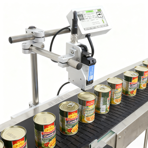 Impresora de Inyección de Tinta Térmica en Línea de Alta Velocidad Docod OEM/ODM T180E de 12.7 mm para Impresión de Códigos QR, Fechas de Caducidad y Lotes en Cajas y Botellas - Product Image 1