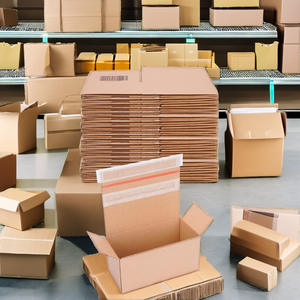 Recyclable Eco-Friendly Heavy-Duty High-Strength Corrugated Board Shipping Box Magnetic Closure Handle Customizable Disposable - Product Image 2