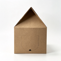 Boîte d'emballage en carton ondulé personnalisée, vente en gros, écologique, recyclable, boîte d'expédition en carton, vente au détail
