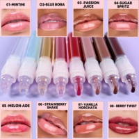 Cosmetica Trend: Gepersonaliseerde Lipgloss, Transparante Hydraterende Fruit Lip Olie, Vegan Lipgloss, Groothandel Bulk