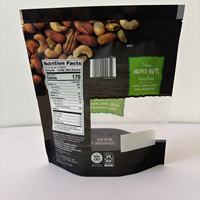 Emballage personnalisé pour pistaches, grains de café, aliments secs, matériau PET/PE (CPP), sac antistatique à fermeture éclair, pochette debout