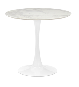 طاولة قهوة خارجية عصرية بسطح MDF وإطار معدني مطلي بالبودرة مقاوم للماء للفنادق والمقاهي والمطاعم والحدائق والفعاليات - Product Image 3