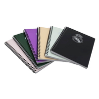 Qualisub A5 Laser-Gravur Spiral-Notizbücher mit Kartoneinband Journal Laser-Gravur Blanko-Notizbuch