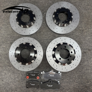 Disques de frein en céramique carbone de taille personnalisée, stabilité exceptionnelle, 350/380/400/410 pour Porsche 997 Turbo Macan Panamera <span class=keywords><strong>GT3S</strong></span> AUDI 2008 - Product Image 1