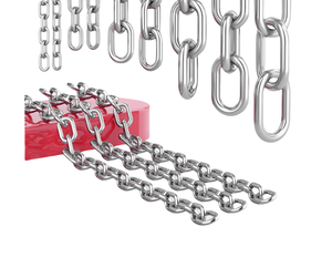 Hot bán trung bình din763 dài din766 ngắn liên kết chuỗi JIS thép không gỉ hàn liên kết chuỗi cho khu vườn biển gian lận phần cứng - Product Image 5