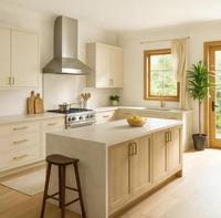 Meubles de cuisine sur mesure de haute qualité, design pratique, minimaliste et moderne, pour les bâtiments neufs, les rénovations et les projets commerciaux