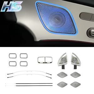 Éclairage intérieur et d'ambiance pour Mercedes GLE GLS W167 2020-2025, <span class=keywords><strong>haut</strong></span>-<span class=keywords><strong>parleur</strong></span> lumineux d'ambiance pour voiture, éclairage d'ambiance pour voiture, panneau de climatisation - Product Image 1