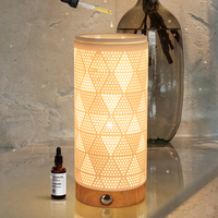 Lampe à parfum décorative pour hôtel Brûleur à huile essentielle en céramique Brûleur à cire parfumée Diffuseur d'aromathérapie Réchauffeur de cire électrique