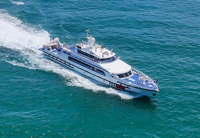 Bateau de patrouille maritime en aluminium Grandsea AL-270P de 26,8 m, homologué BV/CCS, avec moteur Weichai Baudouin 26 kn pour la surveillance