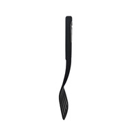 Ustensile de cuisine domestique durable, écologique, léger, antidérapant, résistant au lave-vaisselle, avec poignée en nylon et TPR, antiadhésif et à fentes