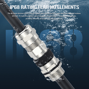 M63 * 1.5 điện áp thấp chống cháy nổ exd IIC IP66 Brass Cable <span class=keywords><strong>gland</strong></span> với Silicone con dấu cao su cho công nghiệp sử dụng - Product Image 6