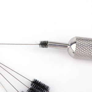 Professional Stainless Steel Tattoo Tip Cleaning Brush Airbrush <b>Spray</b> Gun Tip Brush <b>Set</b> for Tattoo Supplies Cleaning Use - Product Image 3