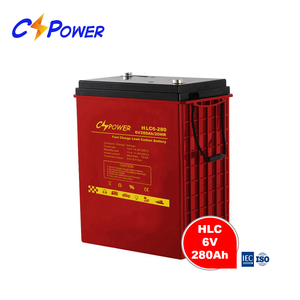 CSPower 6V 280Ah长寿命铅碳电池，适用于BTS站中国制造商VS: LEOCH HLC6-280 ZYL - Product Image 1